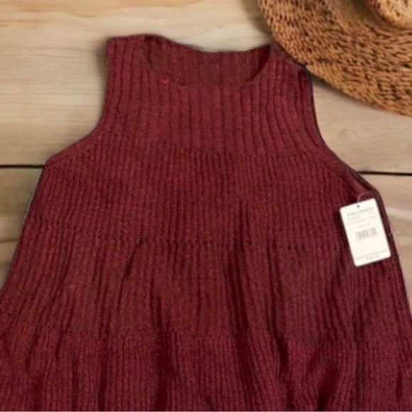 NWT Free People Waterfall Ruffle Dress - Picture 8 of 12